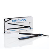 Plancha alisadora ultradelgada de 1½ in BaBylissPRO® Nano Titanium™, en negro y azul (edición limitada)