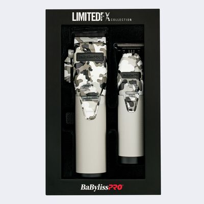 BaBylissPRO® LimitedFX Collection Limited Edition Camo Metal Lithium Clipper and Trimmer