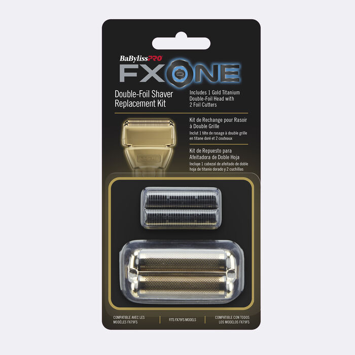 Repuesto de hojas y cuchillas FXONE BaBylissPRO® (dorado)