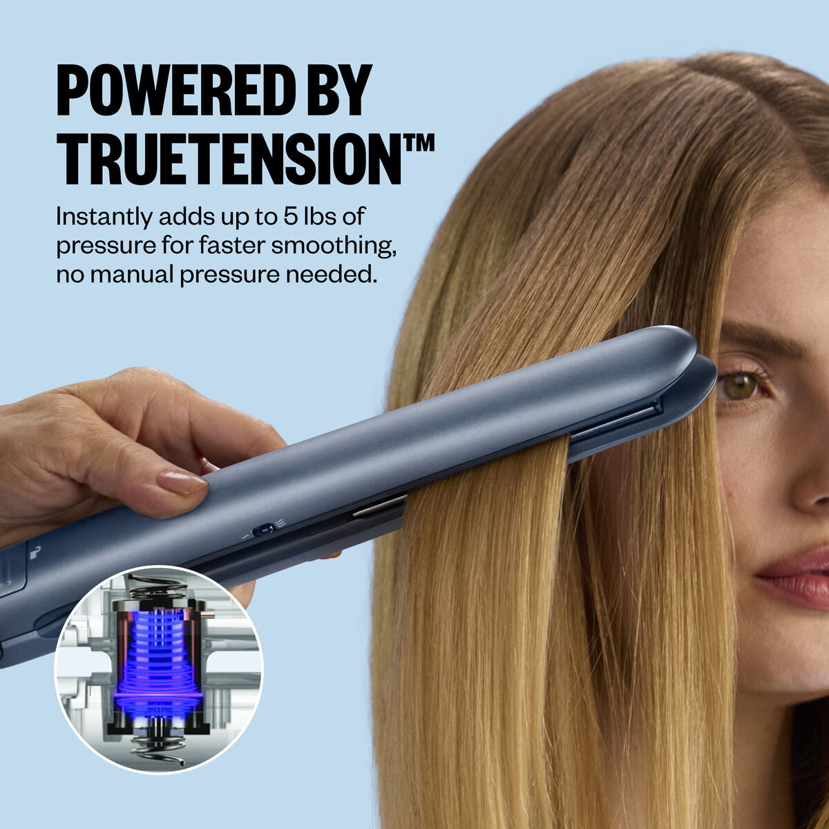 Plancha alisadora The TrueTension™ de 1 in de BaBylissPRO®, alta resolución 7