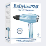 Secador iónico compacto plegable BaBylissPRO® Nano Titanium™