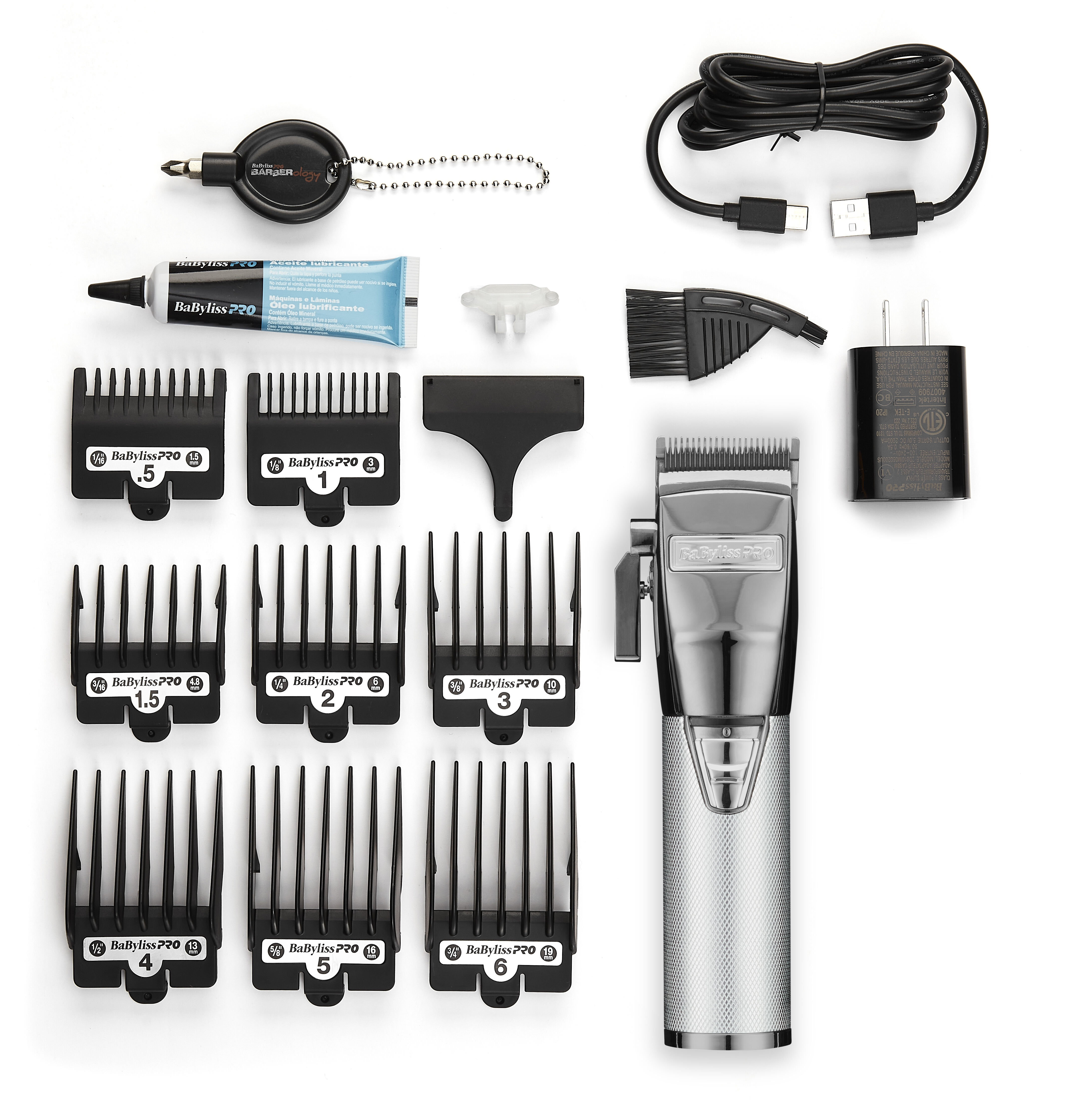 SilverFX+ All-Metal Lithium Clipper | BaBylissPRO