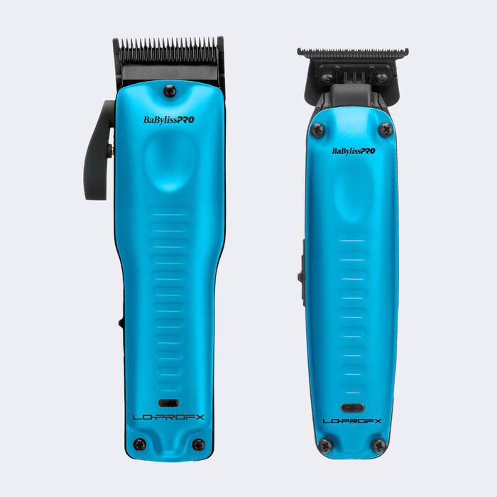 BaBylissPRO® SPECIAL EDITION Influencer LoPROFX Clipper & Trimmer Prepack (Blue)