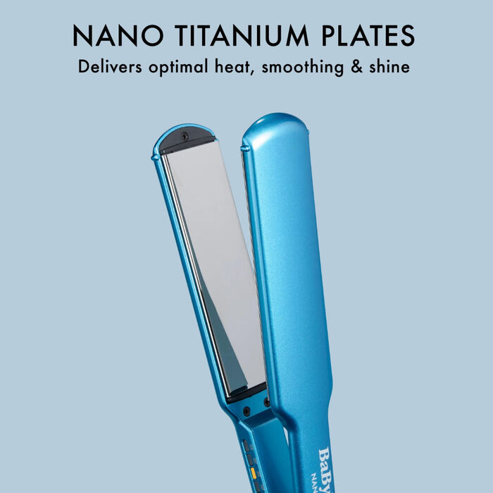 Plancha alisadora ultradelgada digital de 1½ in BaBylissPRO® Nano Titanium™