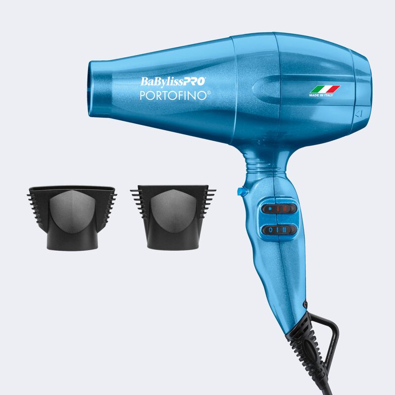 Secador grande BaBylissPRO® Nano Titanium™ Portofino™ (azul), alta resolución