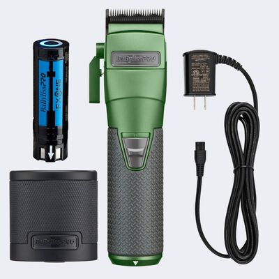 Cortadora de cabello de alto rendimiento LimitedFX FXONE de BaBylissPRO® - Juego Green Charcoal