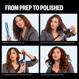 Sistema de secado y peinado con aire caliente 5 en 1 para rizos suaves o apretados BaBylissPRO® Style/Switch™