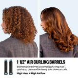 Sistema de secado y peinado con aire caliente 5 en 1 para rizos suaves o apretados BaBylissPRO® Style/Switch™