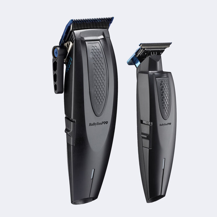 Juego de cortadora y recortadora de cabello ergonómicas BaBylissPRO® LithiumFX+