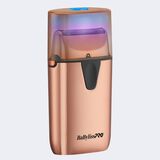 Afeitadora de hoja con luz UV BaBylissPRO®, en oro rosa