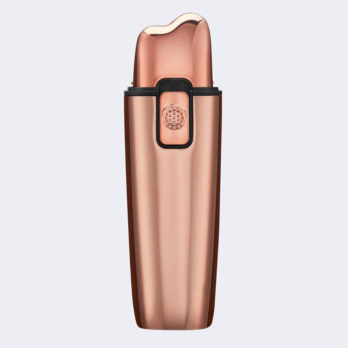 Afeitadora de doble hoja con luz UV BaBylissPRO®, en oro rosa