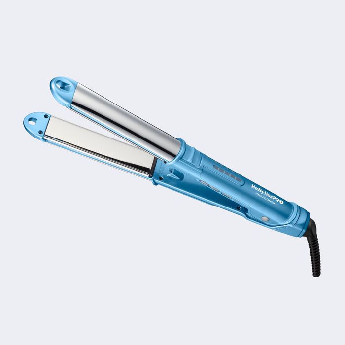 Plancha alisadora ultradelgada de acero inoxidable de 1 in BaBylissPRO® Nano Titanium™