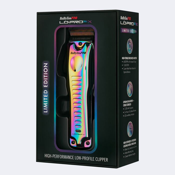 BaBylissPRO® Lo-ProFX Limited Edition Iridescent High-Performance Low-Profile Clipper