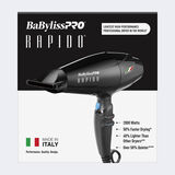 Secador BaBylissPRO® Rapido® (negro)