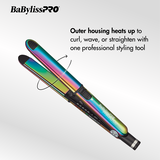 BaBylissPRO&reg; Nano Titanium&trade; Iridescent Prima3100 & Prima2000 Styling Irons Prepack