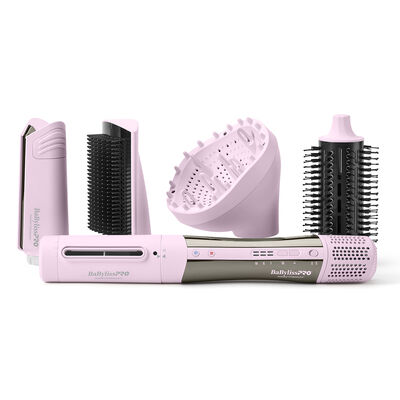 Multiestilizador & Secador iónico Style/Switch BaBylissPRO® Nano Titanium™, edición limitada (rosa)