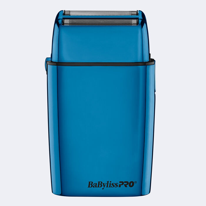 BaBylissPRO® FOILFX02 Limited Edition All-Metal Double-Foil Shaver (Blue)