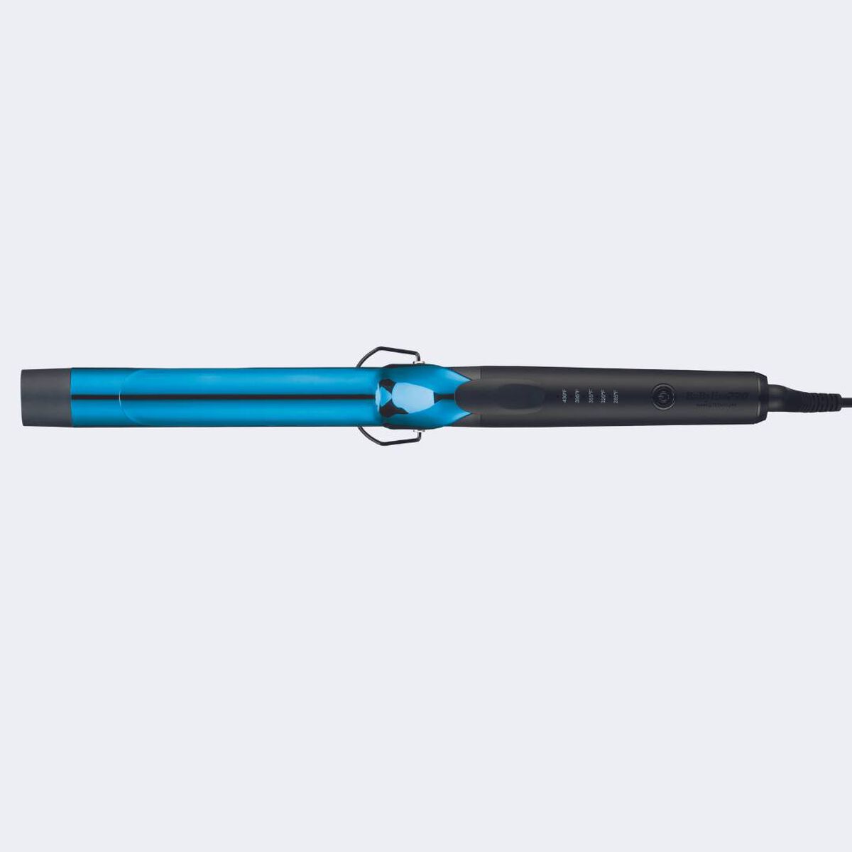 BaBylissPRO&reg; Nano Titanium&trade; Limited Edition Black & Blue 1 1/4" Extended Barrel Curling Iron