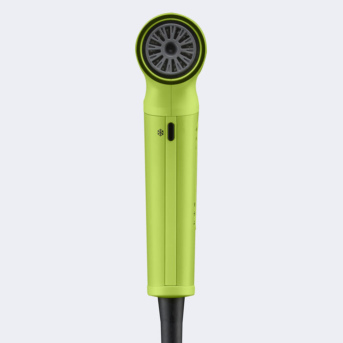 Secador iónico de alta velocidad ultraliviano BaBylissPRO® Nano Titanium™, en amarillo neón
