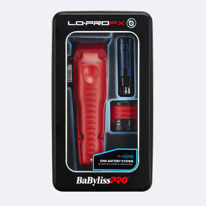 FXONE Lo-ProFX Red Clipper | Cordless | BaBylissPRO 