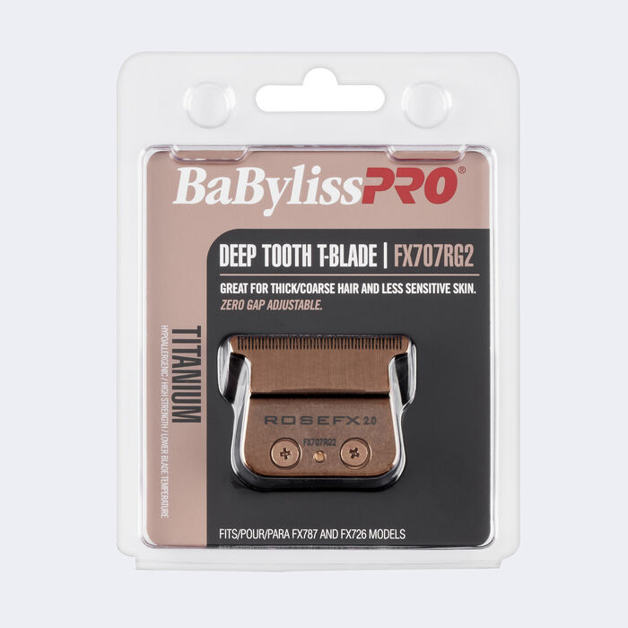 BaBylissPRO® Deep Tooth Rose Gold Trimmer Replacement Blade, , hi-res image number 1