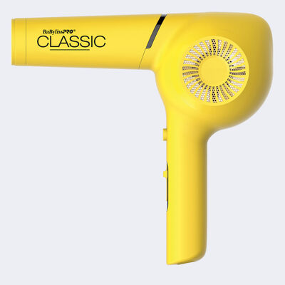 Secador profesional con agarre antideslizante CLASSIC de BaBylissPRO (amarillo)