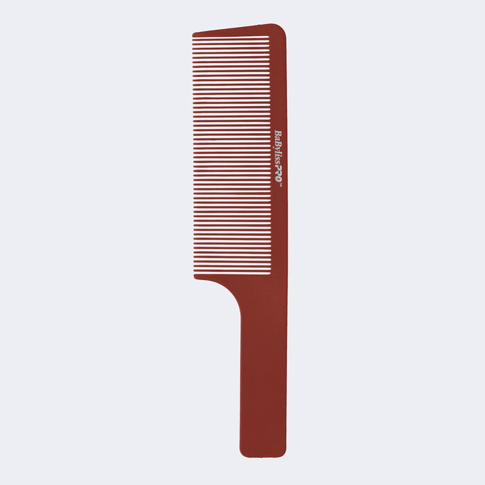Peine de 9 in BARBERology™ de BaBylissPRO® (rojo)