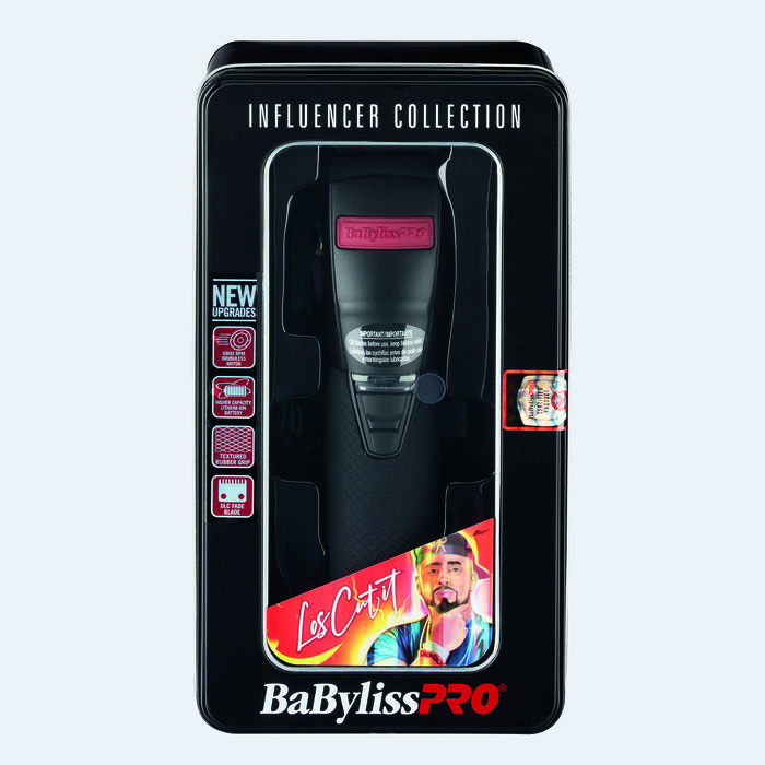 Cortadora de cabello Boost+ de la colección Influencer de BaBylissPRO® (negro)
