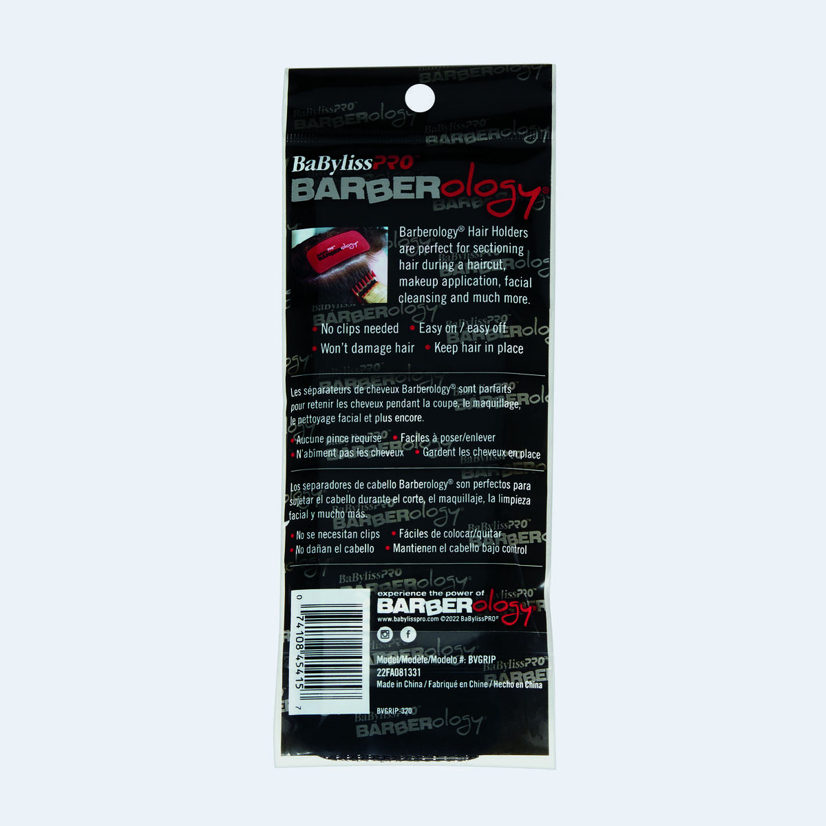 Sujetadores de cabello BaBylissPRO®, alta resolución 3