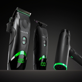 juego de cortadora, recortadora y secador de cabello de la colección BaBylissPRO Tomb45